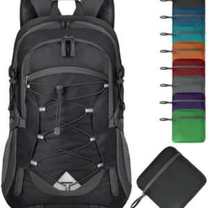 IGOLUMON Hiking Backpack 40L Packable Lightweight Camping Backpack Men Women Waterproof Hiking Daypack Outdoor Travel Daypack